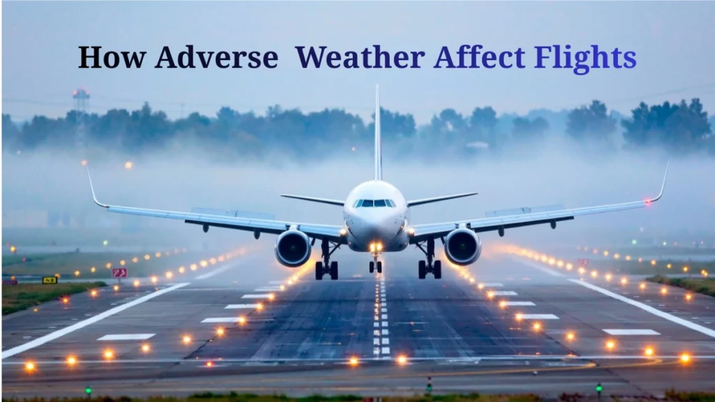 bad Weather affect flights