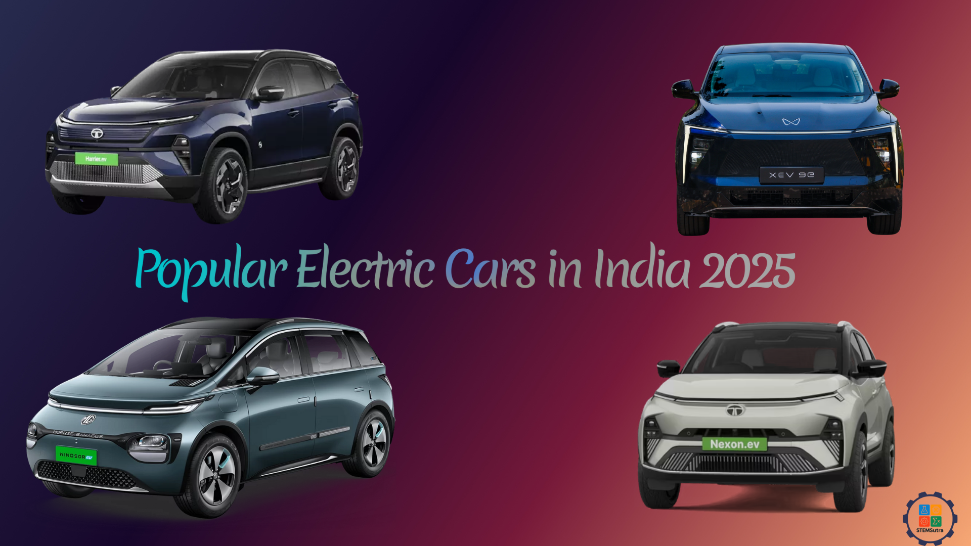 Popular Electric Cars in India 2025